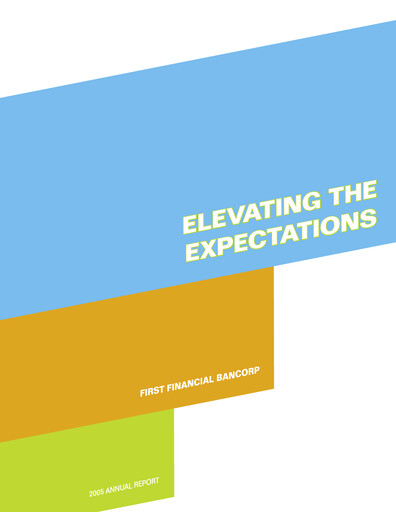 Thumbnail First Financial Bank
 Annual Report 2005