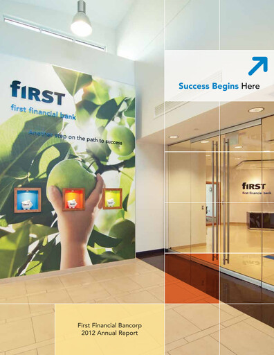 Thumbnail First Financial Bank
 Annual Report 2012