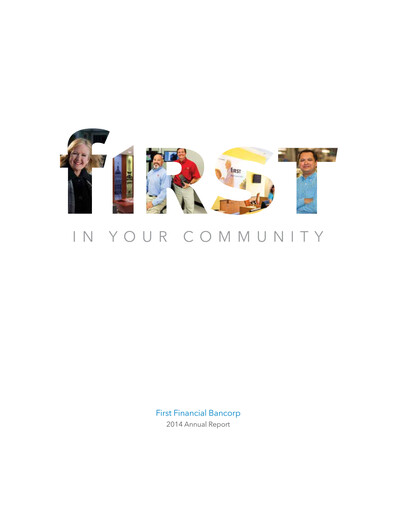 Thumbnail First Financial Bank
 Annual Report 2014