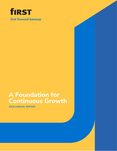 Thumbnail First Financial Bank
 Annual Report 2018