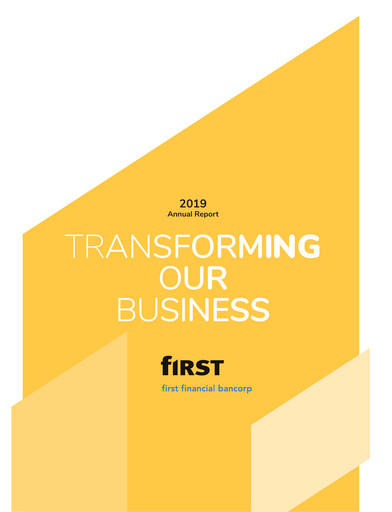 Thumbnail First Financial Bank
 Annual Report 2019