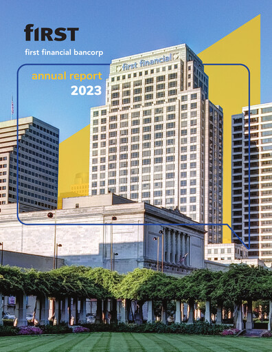 Thumbnail First Financial Bank
 Annual Report 2023