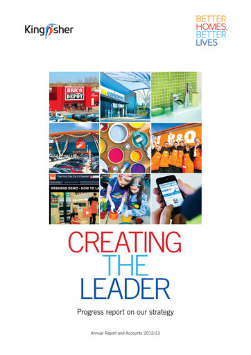 Thumbnail Kingfisher Annual Report 2012-2013