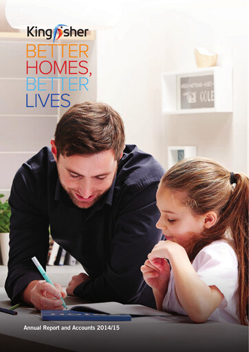 Thumbnail Kingfisher Annual Report 2014-2015