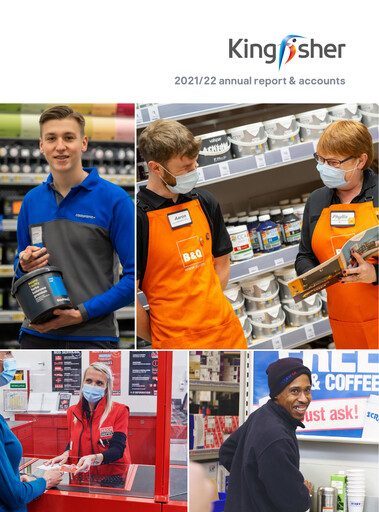 Thumbnail Kingfisher Annual Report 2021-2022