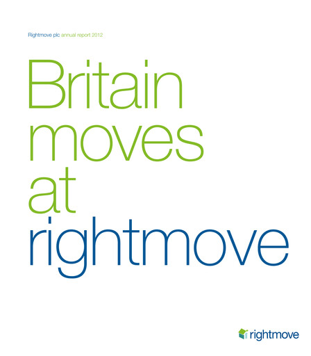 Thumbnail Rightmove
 Annual Report 2012
