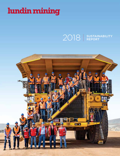 Thumbnail Lundin Mining
 Sustainability Report 2018