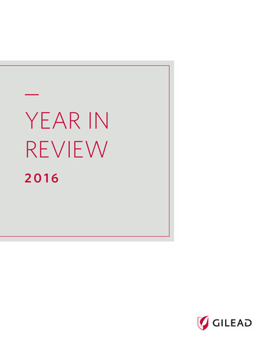 Thumbnail Gilead Sciences ESG Report 2016