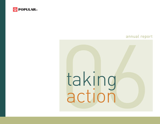Miniature Popular, Inc. (Banco Popular de Puerto Rico) Rapport annuel 2006