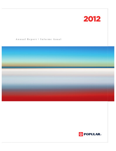 Miniature Popular, Inc. (Banco Popular de Puerto Rico) Rapport annuel 2012
