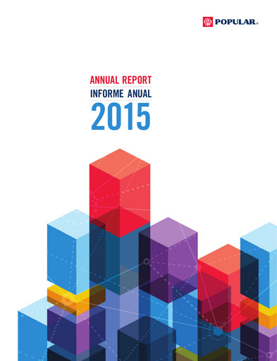 Miniature Popular, Inc. (Banco Popular de Puerto Rico) Rapport annuel 2015