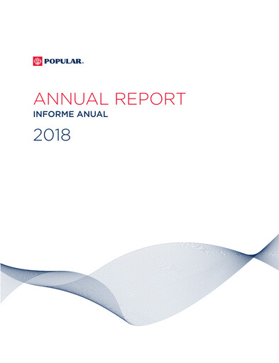 Miniature Popular, Inc. (Banco Popular de Puerto Rico) Rapport annuel 2018