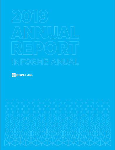Miniature Popular, Inc. (Banco Popular de Puerto Rico) Rapport annuel 2019