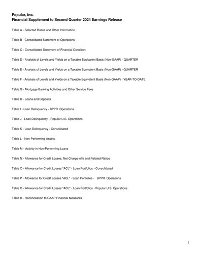 Thumbnail Popular, Inc. (Banco Popular de Puerto Rico) Quarterly Report 2024-q2