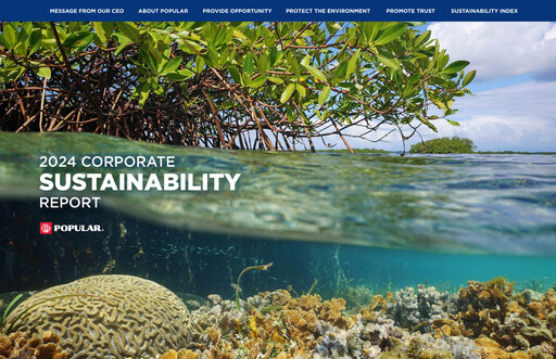 Miniature Popular, Inc. (Banco Popular de Puerto Rico) Rapport de durabilité 2024