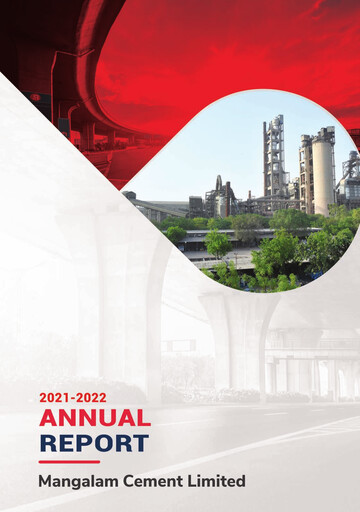 Thumbnail Mangalam Cement Annual Report 2021-2022