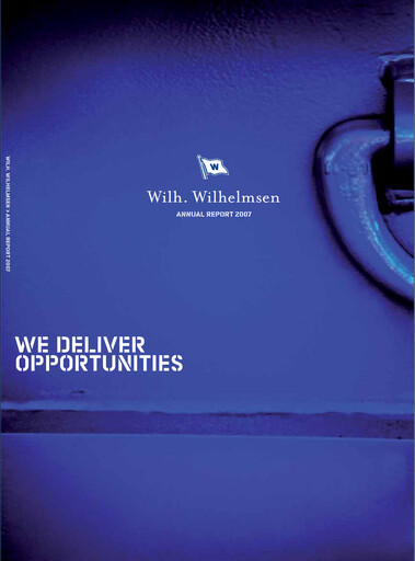 Thumbnail Wilh. Wilhelmsen Holding Annual Report 2007