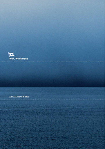 Thumbnail Wilh. Wilhelmsen Holding Annual Report 2008
