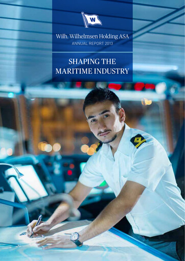 Thumbnail Wilh. Wilhelmsen Holding Annual Report 2013