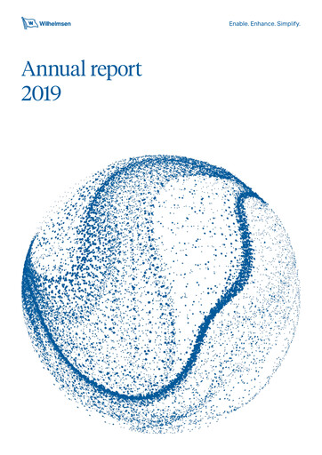 Thumbnail Wilh. Wilhelmsen Holding Annual Report 2019