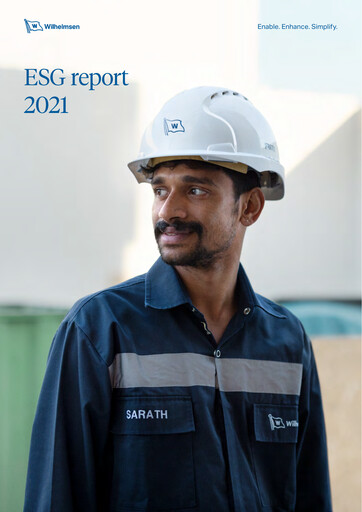 Thumbnail Wilh. Wilhelmsen Holding ESG Report 2021