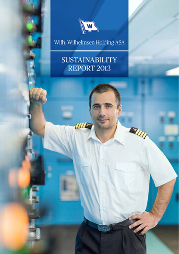 Thumbnail Wilh. Wilhelmsen Holding Sustainability Report 2013