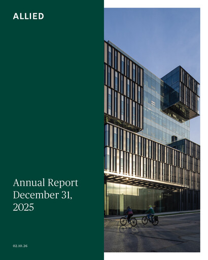 Thumbnail Allied Properties REIT Annual Report 2025