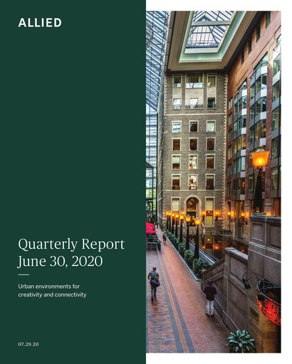 Thumbnail Allied Properties REIT Quarterly Report 2020-q2