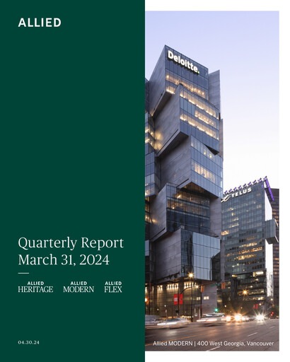 Thumbnail Allied Properties REIT Quarterly Report 2024-q1