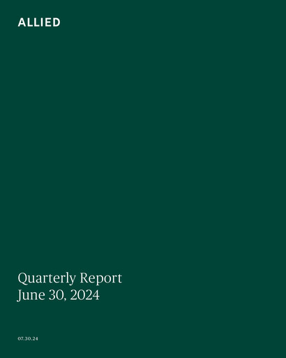 Thumbnail Allied Properties REIT Quarterly Report 2024-q2