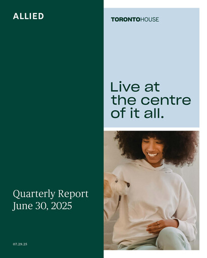 Thumbnail Allied Properties REIT Quarterly Report 2025-q2