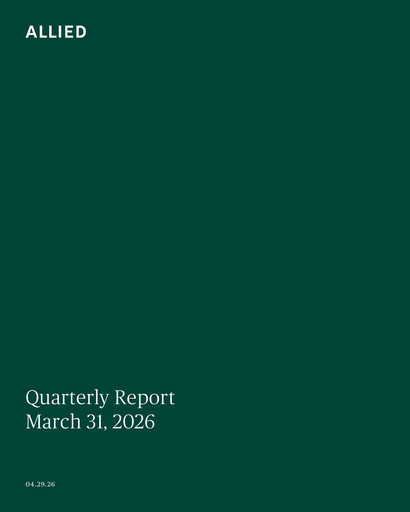 Vorschaubild Allied Properties REIT Quartalsbericht 2026-q1