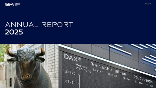 Thumbnail GEA Group
 Annual Report 2025