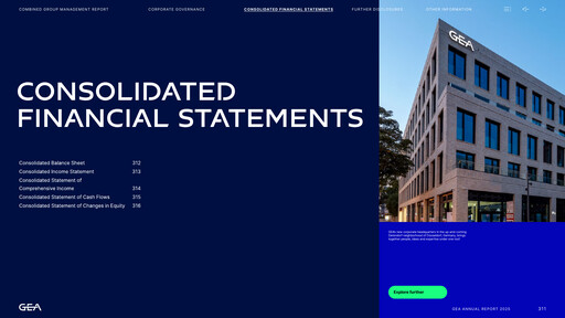 Thumbnail GEA Group
 Financial Statement 2025