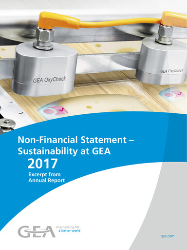 Thumbnail GEA Group
 Sustainability Report 2017
