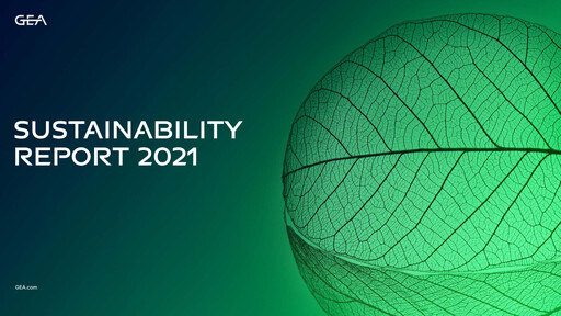 Thumbnail GEA Group
 Sustainability Report 2021
