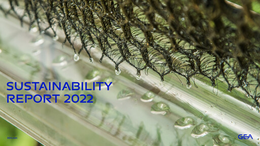 Thumbnail GEA Group
 Sustainability Report 2022
