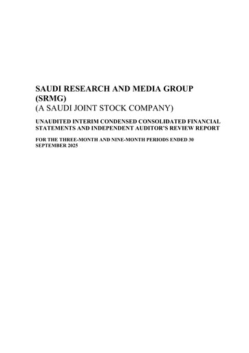 Thumbnail Saudi Research and Media Group Quarterly Report 2025-q3