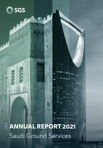 Thumbnail Saudi Ground Services Company Annual Report 2021