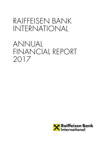 Miniature Raiffeisen Bank International Bilan financier 2017