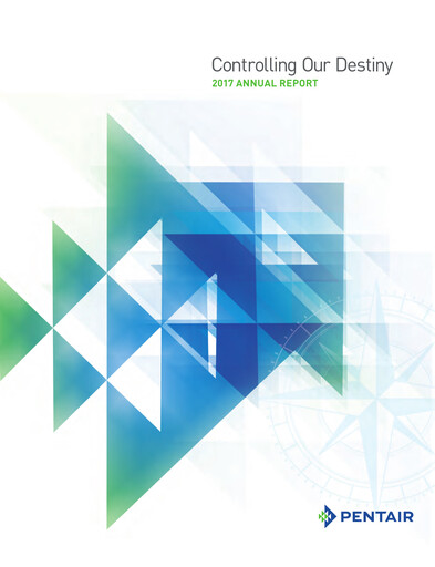Thumbnail Pentair
 Annual Report 2017