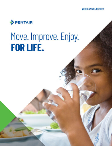 Thumbnail Pentair
 Annual Report 2018