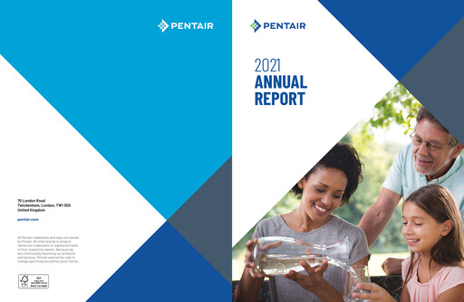 Thumbnail Pentair
 Annual Report 2021