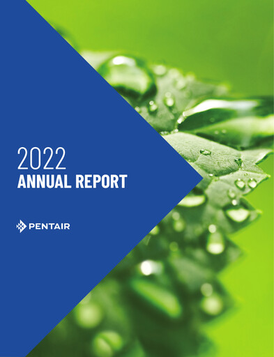 Thumbnail Pentair
 Annual Report 2022