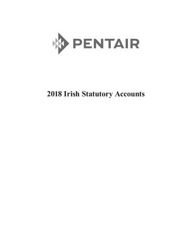 Thumbnail Pentair
 Financial Statement 2018