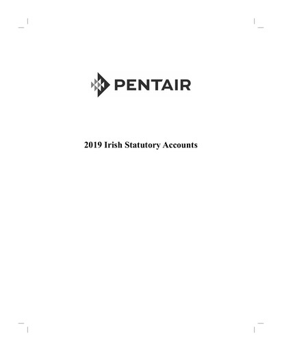 Thumbnail Pentair
 Financial Statement 2019