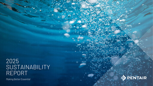 Thumbnail Pentair
 Sustainability Report 2025