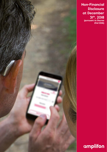 Thumbnail Amplifon Sustainability Report 2018