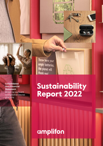 Thumbnail Amplifon Sustainability Report 2022