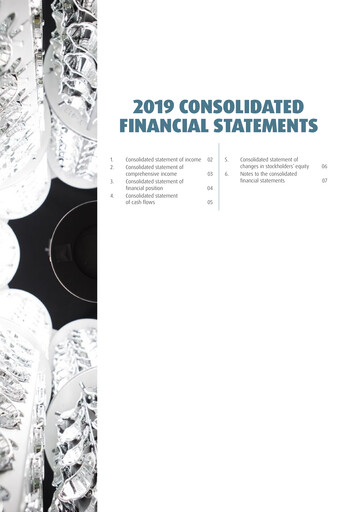 Thumbnail Valeo Financial Statement 2019